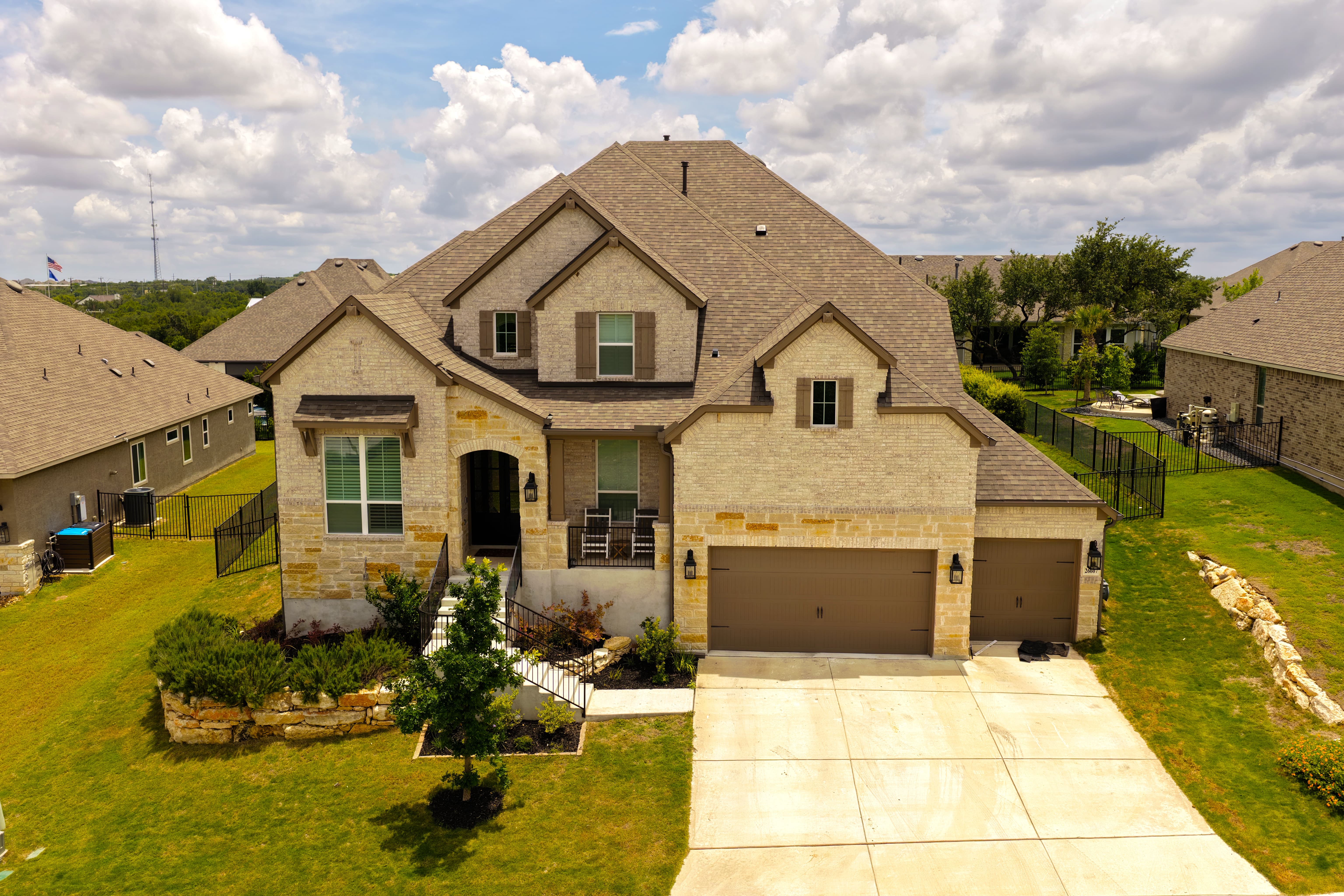 Aerial property shot