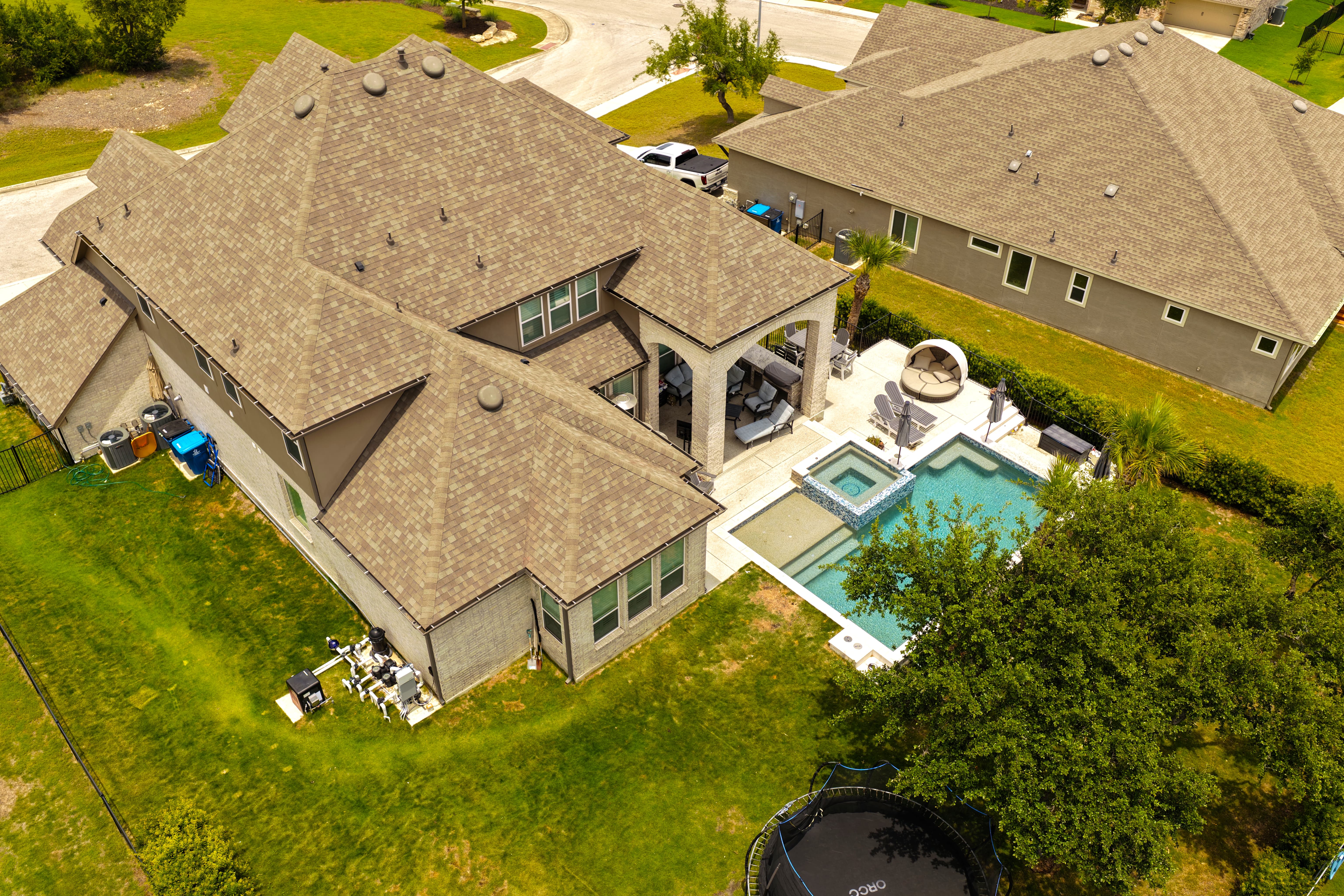 Aerial property shot